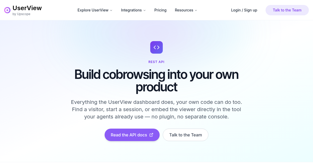 Cobrowsing API - Powerful Cobrowsing for Developers
